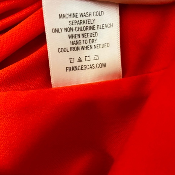 Francesca's Collection red floral mini dress - Picture 8 of 8